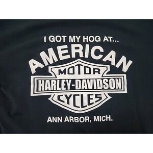 Harley Davidson Shirt Mens XL American HD Ann Arbor, Michigan Motorcycle